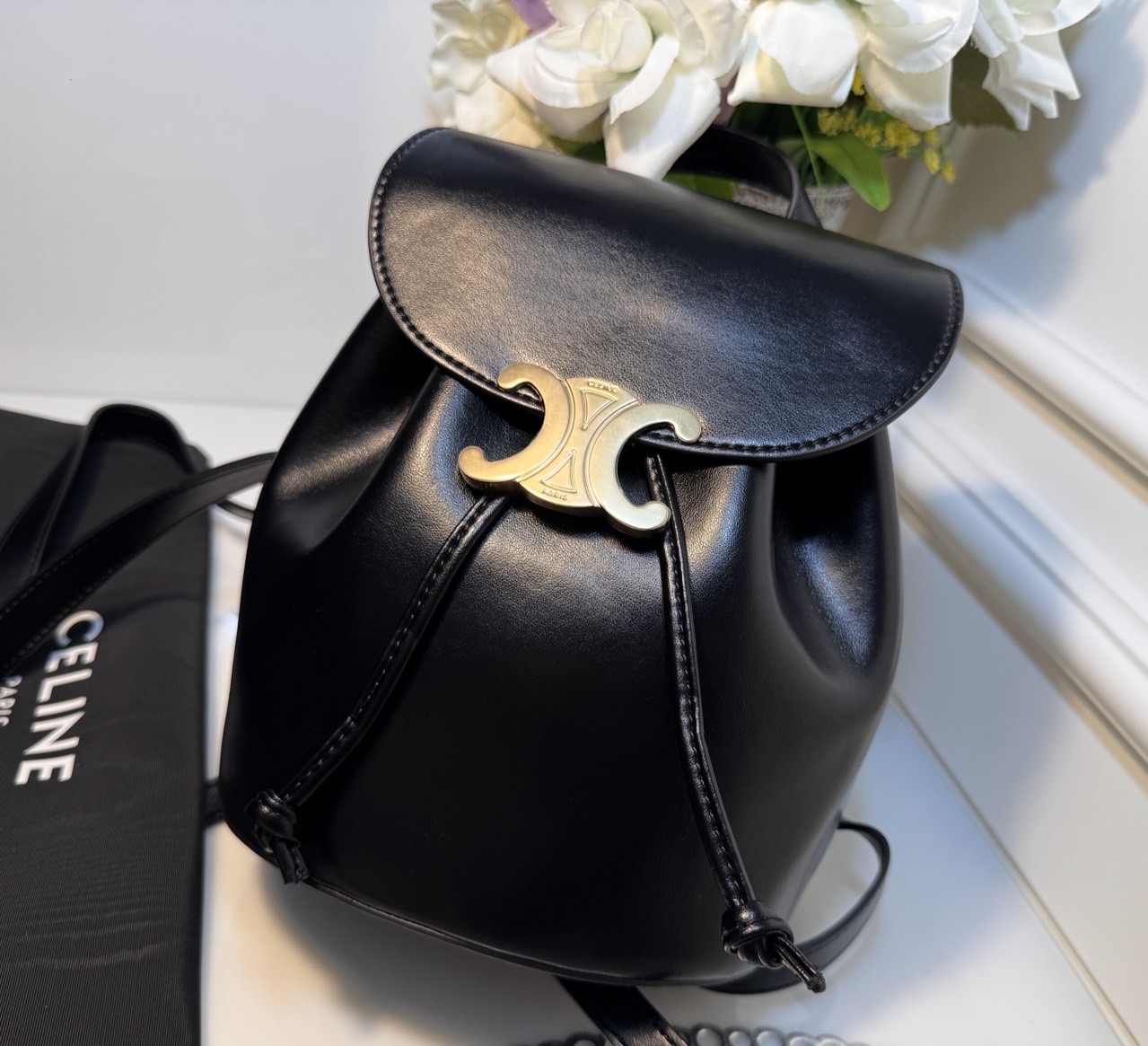 [정려원 착용] 셀린느 보니 백팩(블랙)