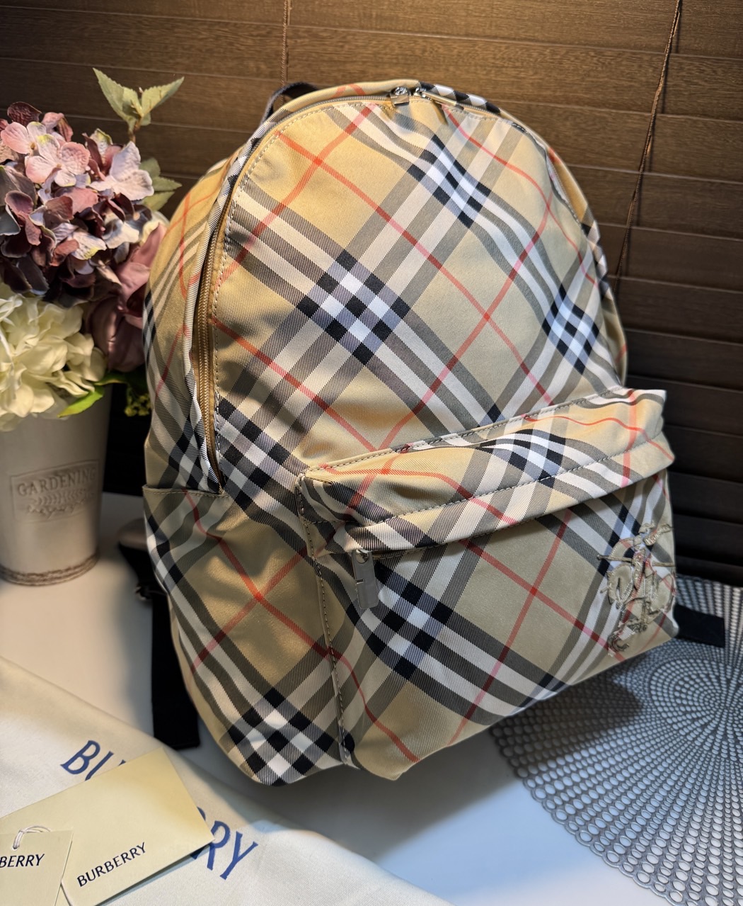 버버리 기마상 백팩